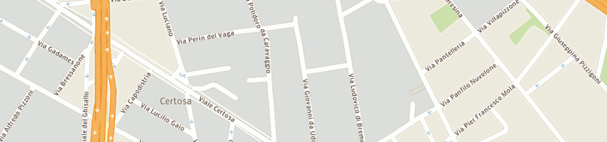 Mappa della impresa fondazione cologni delle arti e dei mestieri a MILANO