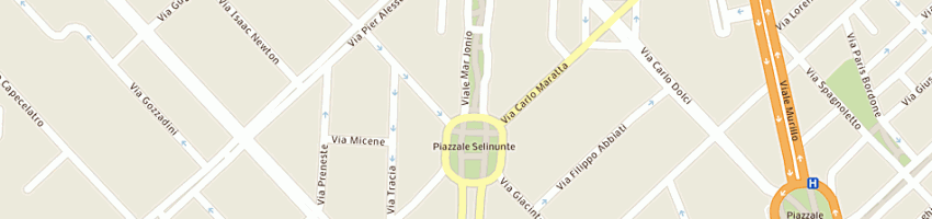 Mappa della impresa cispone saverio a MILANO