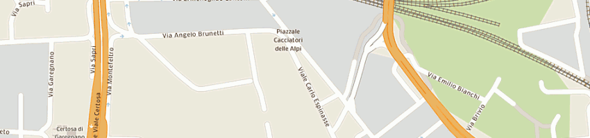 Mappa della impresa transglobo (srl) a MILANO