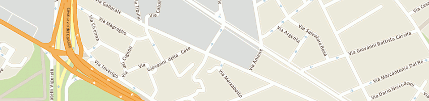 Mappa della impresa numerouno-auto di d'alessandro rocco a MILANO