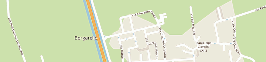 Mappa della impresa flli tedesco snc di tedesco vincenzo a BORGARELLO