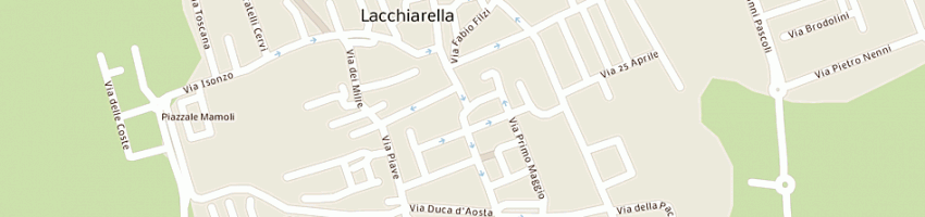 Mappa della impresa benozzi mauro carlo a LACCHIARELLA
