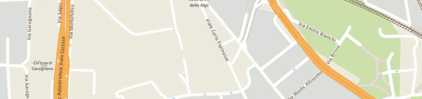 Mappa della impresa diffusioni grafiche spa a MILANO