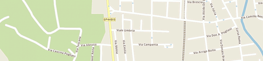Mappa della impresa rigamonti alfredo e c sas di rigamonti alfredo a CESANO MADERNO