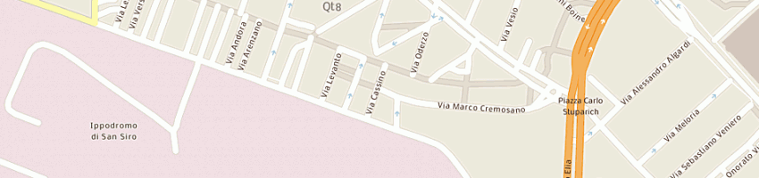 Mappa della impresa condominio cremosano 6 a MILANO