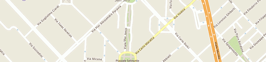 Mappa della impresa associazione le pulci di portobello a MILANO