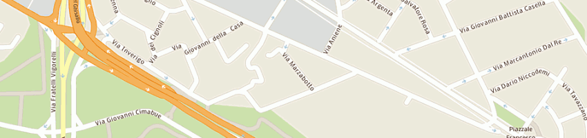Mappa della impresa comate srl a MILANO