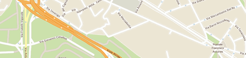 Mappa della impresa contract srl a MILANO