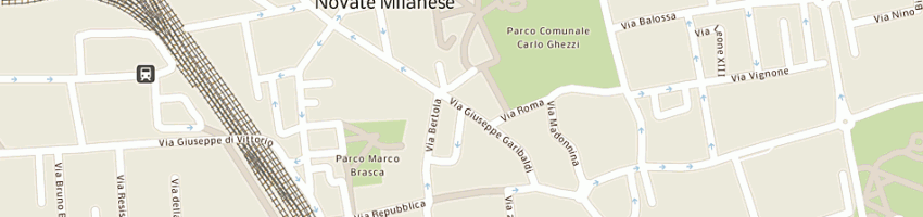 Mappa della impresa sir oliver snc di maurizio poloni e antonella olivieri a NOVATE MILANESE