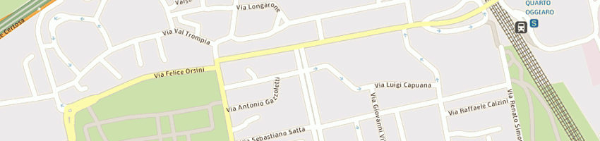 Mappa della impresa marchese giuseppe a MILANO