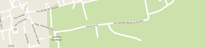 Mappa della impresa associazione pensionati iii eta' a FIGINO SERENZA