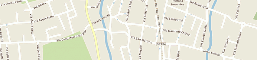 Mappa della impresa studio den research a SEVESO