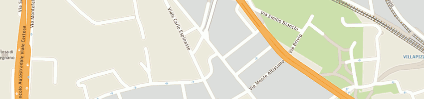Mappa della impresa 3r di signorino v e csas a MILANO