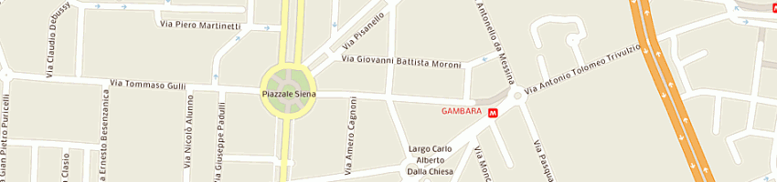 Mappa della impresa inpho sas di andrea martino a MILANO