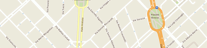 Mappa della impresa piccolantonio luigi a MILANO