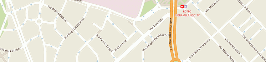 Mappa della impresa lycee stendhal milan a MILANO