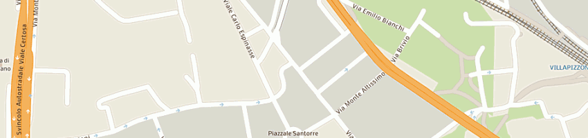 Mappa della impresa pizzeria damiano e maria snc a MILANO