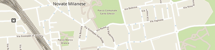 Mappa della impresa auser incontri a NOVATE MILANESE