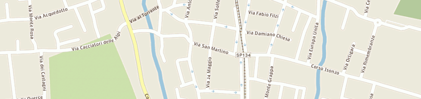 Mappa della impresa banca popolare di sondrio a SEVESO