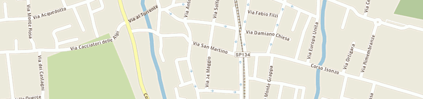Mappa della impresa meroni pietro a SEVESO