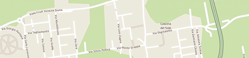 Mappa della impresa azienda speciale servizi comunali di bollate a BOLLATE