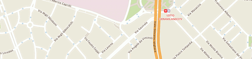 Mappa della impresa ufficio economico romeno a MILANO