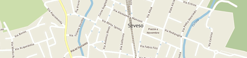 Mappa della impresa manes print sas di nessi maurizio e c a SEVESO