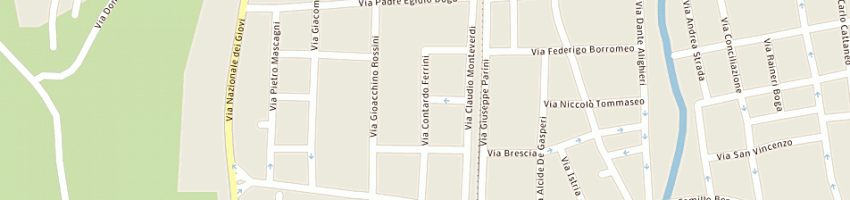 Mappa della impresa associazione luce e vita a MONZA