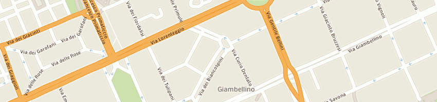 Mappa della impresa dadati luigi a MILANO