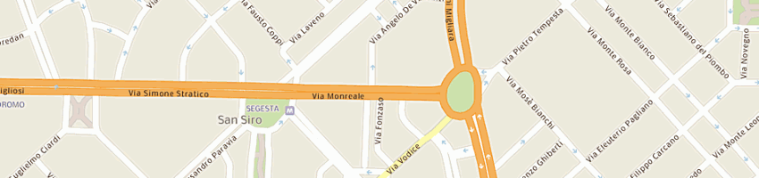 Mappa della impresa ipa impresa di pulizie aziendali (srl) a MILANO