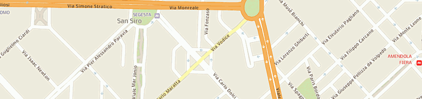 Mappa della impresa transcargo international (srl) a MILANO