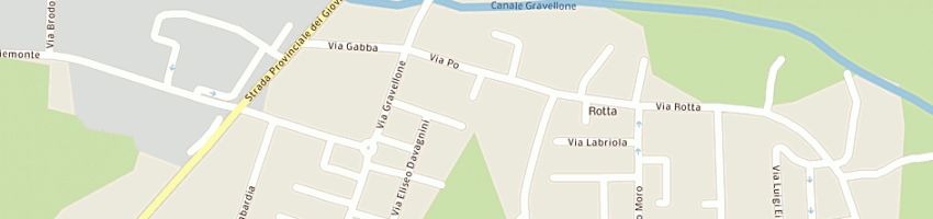 Mappa della impresa faber di stilo massimo a BORGO TICINO