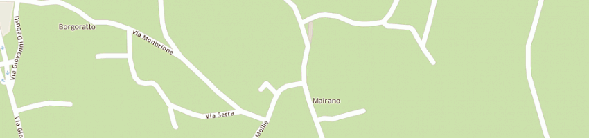 Mappa della impresa antica trattoria di mairano a CASTEGGIO