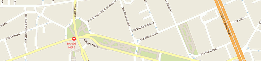 Mappa della impresa candida di ceresa claudia e c sas a MILANO