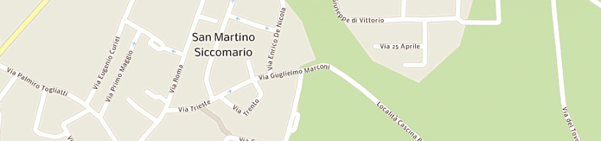 Mappa della impresa ferrovie dello stato a SAN MARTINO SICCOMARIO