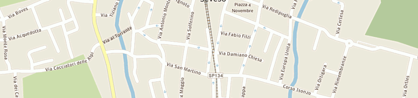 Mappa della impresa erba vincenzo a SEVESO