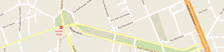 Mappa della impresa geco sas a MILANO