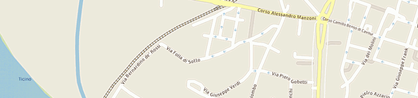 Mappa della impresa linea 3 srl a PAVIA
