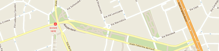 Mappa della impresa la fortezza mario a MILANO