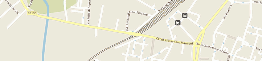 Mappa della impresa rizziello giuseppe a PAVIA