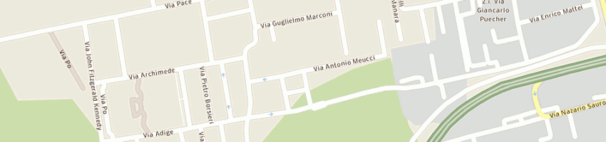 Mappa della impresa franco pietro a BOLLATE