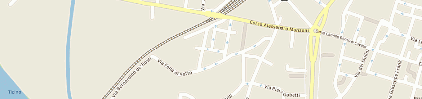 Mappa della impresa fisascat cisc a PAVIA
