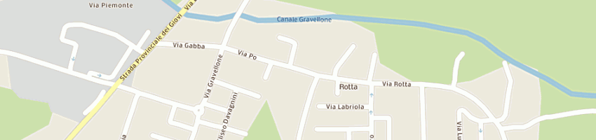 Mappa della impresa taffurelli piergiorgio a TRAVACO SICCOMARIO