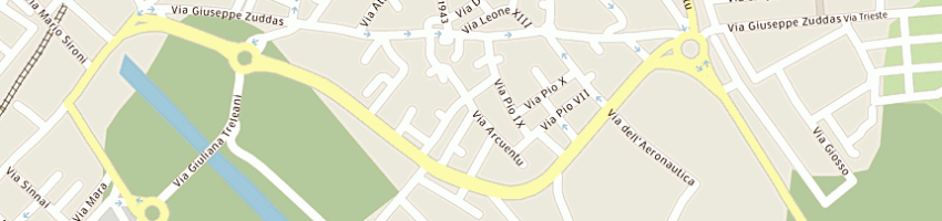 Mappa della impresa marini valeria a MONSERRATO