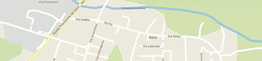 Mappa della impresa thea srl a TRAVACO SICCOMARIO