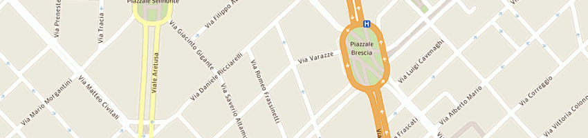 Mappa della impresa clar (spa) a MILANO