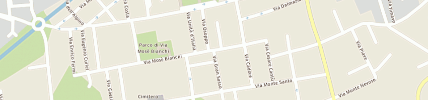 Mappa della impresa rossi roberto a PADERNO DUGNANO