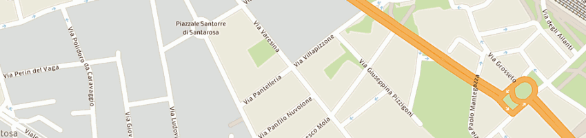 Mappa della impresa pegaso srl a MILANO