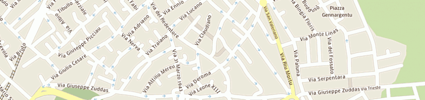 Mappa della impresa frizzy srl a MONSERRATO