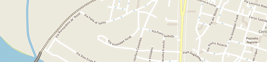 Mappa della impresa pellegrini piercarlo a PAVIA